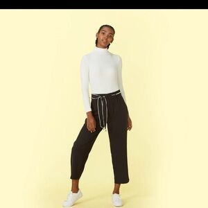 Summersalt NWT The‎ packable pant tie front black womens small